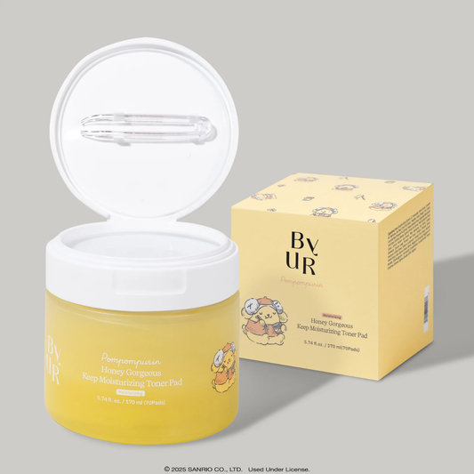 Toner - ByUR Sanrio Honey Gorgeous Moisturizing Toner Pad