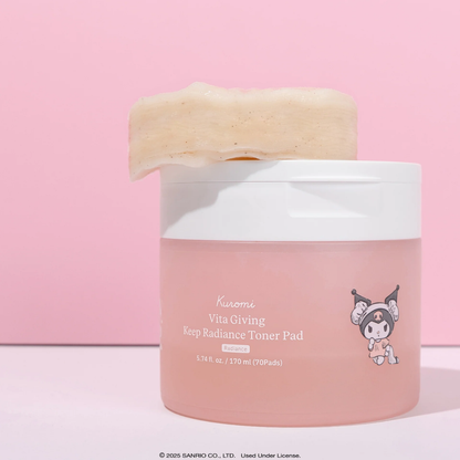 Toner - ByUR Sanrio Vita Giving Radiance Toner Pad