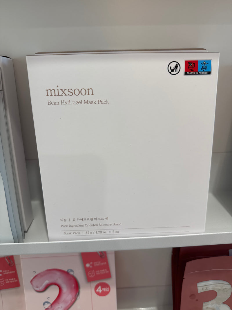 Mask - Mixsoon Bean Hydrogel Mask Pack