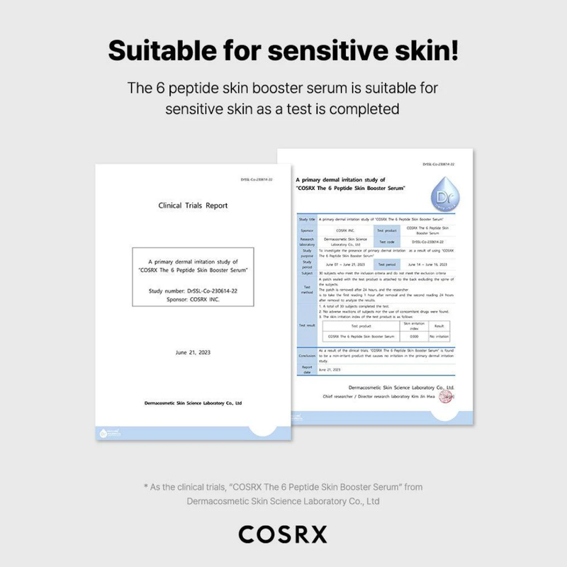 Serum - COSRX The 6 Peptide Skin Booster Serum