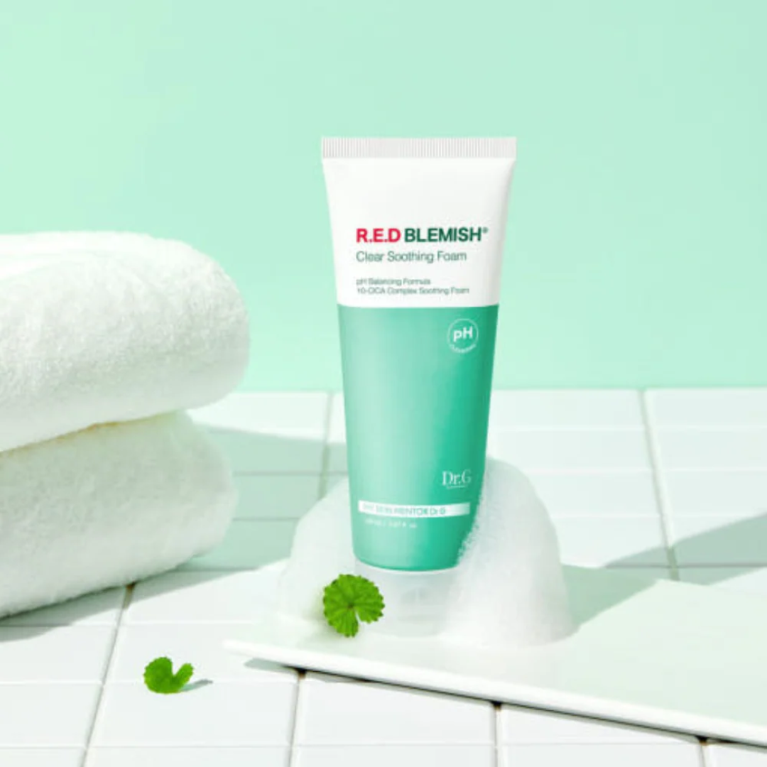 Cleansing Foam - Dr.G Red Blemish Clear Soothing Foam (150ml)