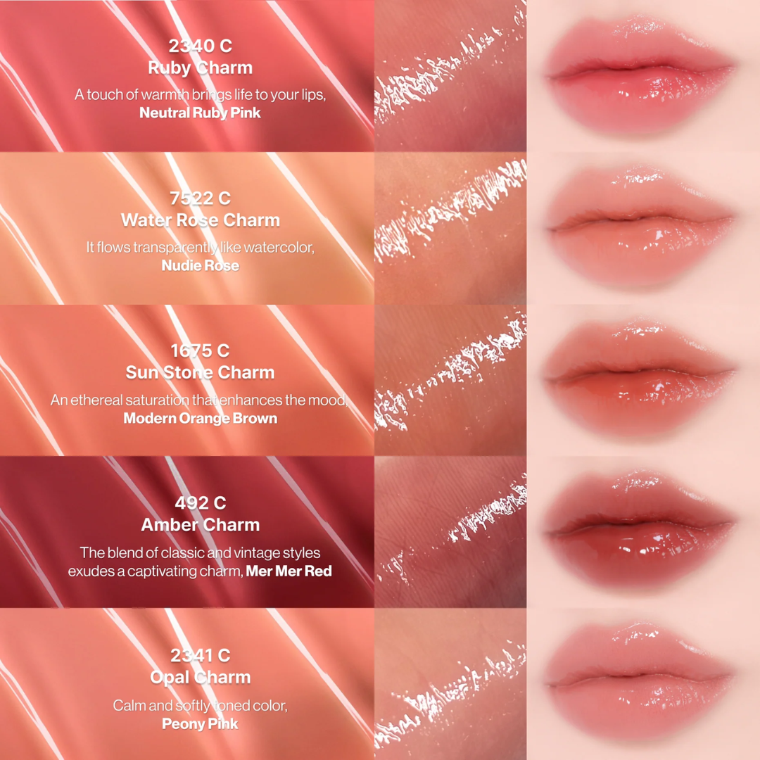 Lip Makeup - Entropy Charm Tint Glossy Gel