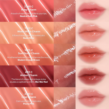 Lip Makeup - Entropy Charm Tint Glossy Gel