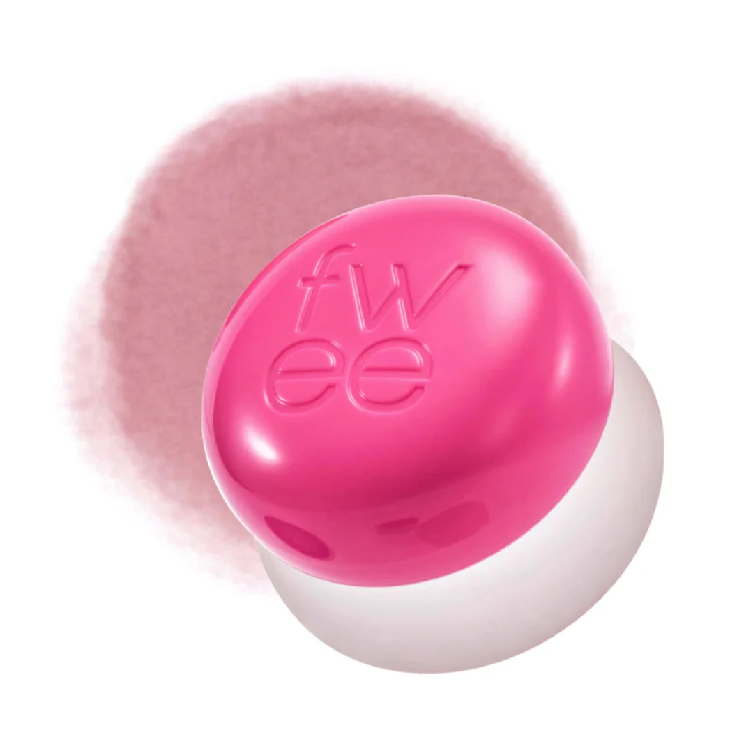 Fwee Lip & Cheek Blurry Pudding Pot + Pendant Keyring Set