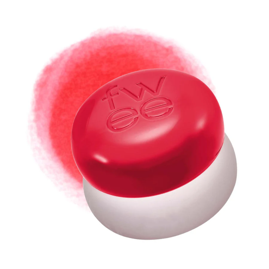 Fwee Lip & Cheek Blurry Pudding Pot + Pendant Keyring Set