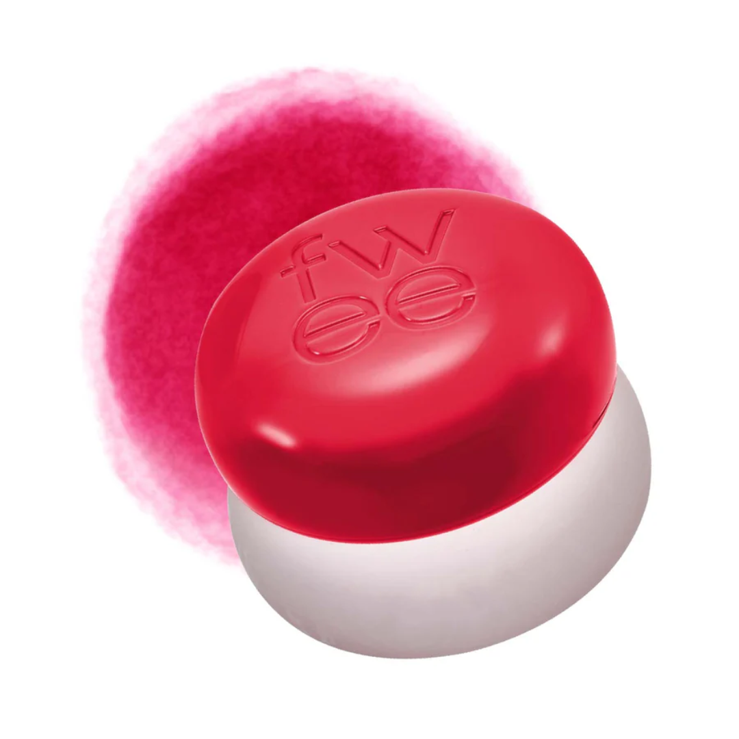 Fwee Lip & Cheek Blurry Pudding Pot + Pendant Keyring Set