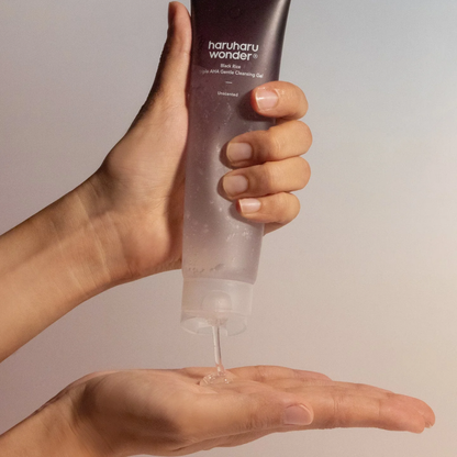 Cleansing Gel - HaruHaru Black Rice Triple AHA Gentle Cleansing Gel (Unscented)