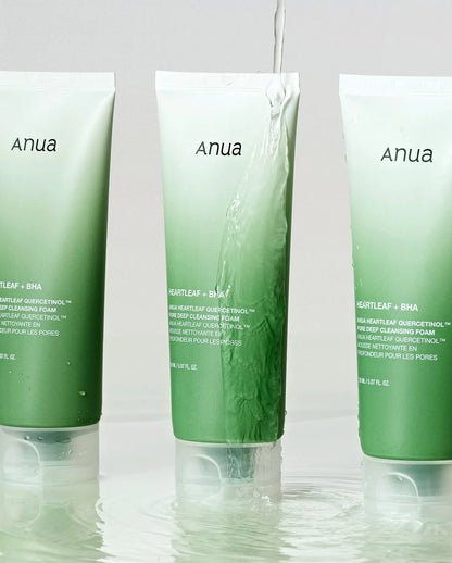 Cleansing Foam - Anua Heartleaf Quercetinol Pore Deep Cleansing Foam