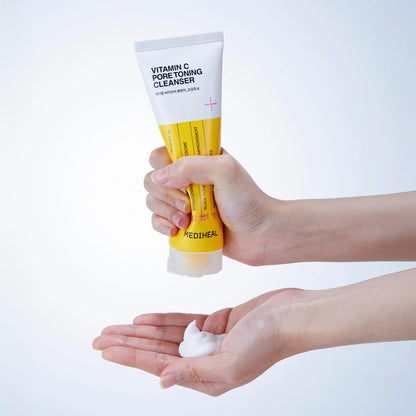 Cleansing Foam - Mediheal Vitamin C Pore Toning Cleanser