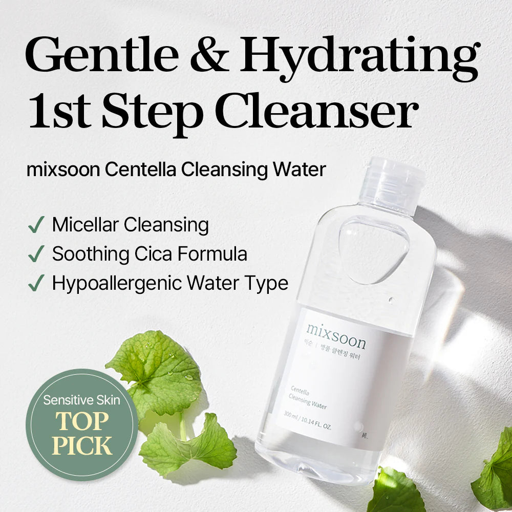 Cleansing Water - Mixsoon Centella Cleansing Water