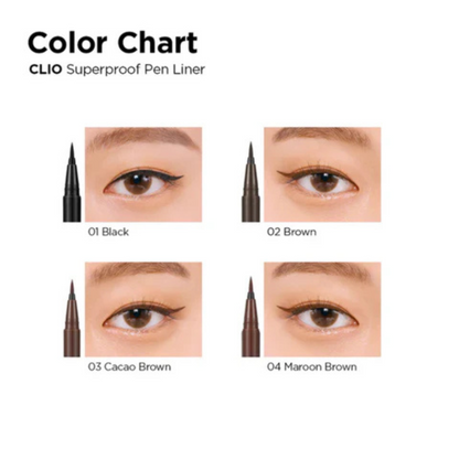 Eye Makeup - Clio Super Proof Pen Liner