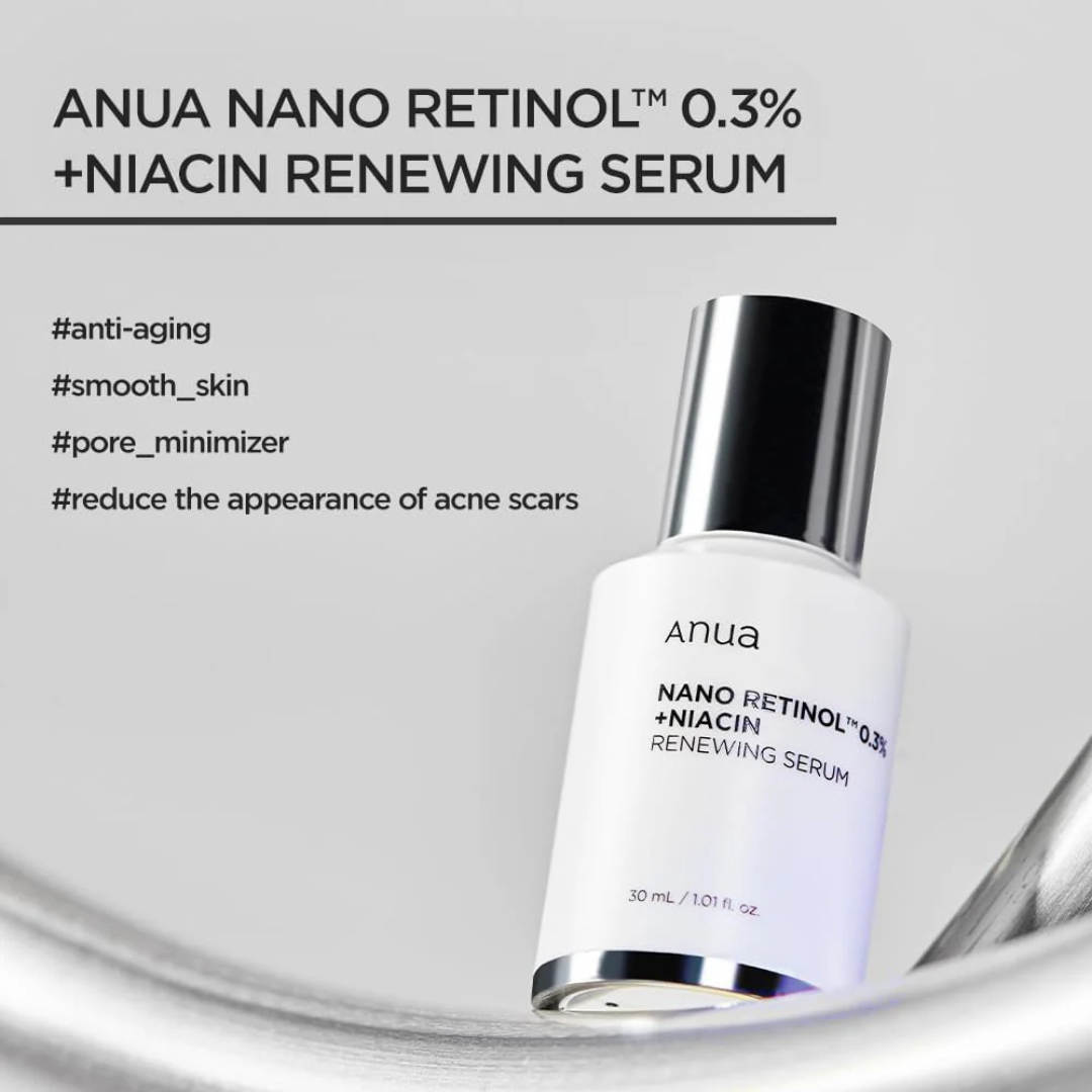 Serum - Anua Retinol 0.3% +Niacin Renewing Serum