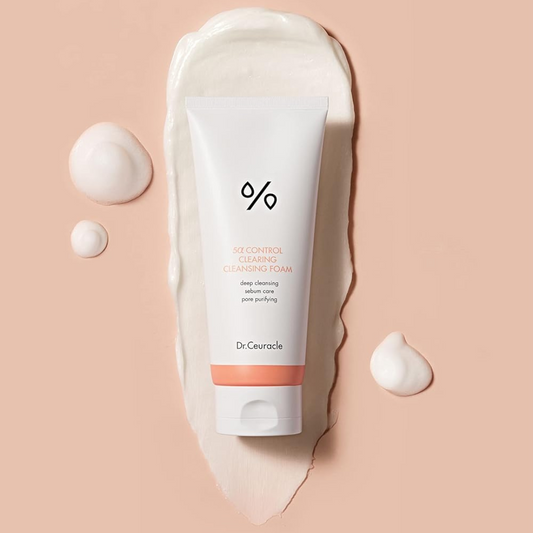 Cleansing Foam - Dr. Ceuracle 5 Alpha Control Clearing Cleansing Foam
