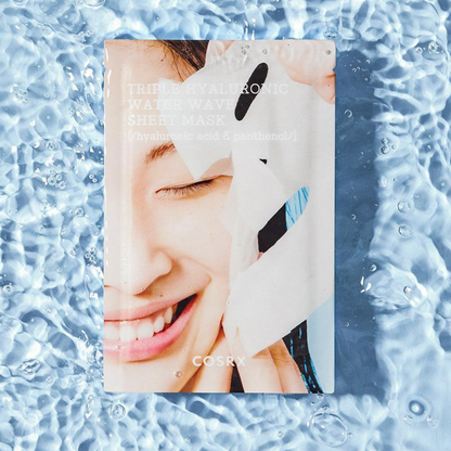 Sheet Mask - COSRX Triple Hyaluronic Water Wave Mask 1pc