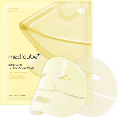 Sheet Mask - Medicube Kojic Acid Turmeric Brightening Gel Mask 1pc