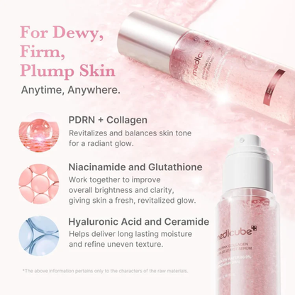 Mist - Medicube PDRN Pink Collagen Glow Jelly Mist Serum (100ml)