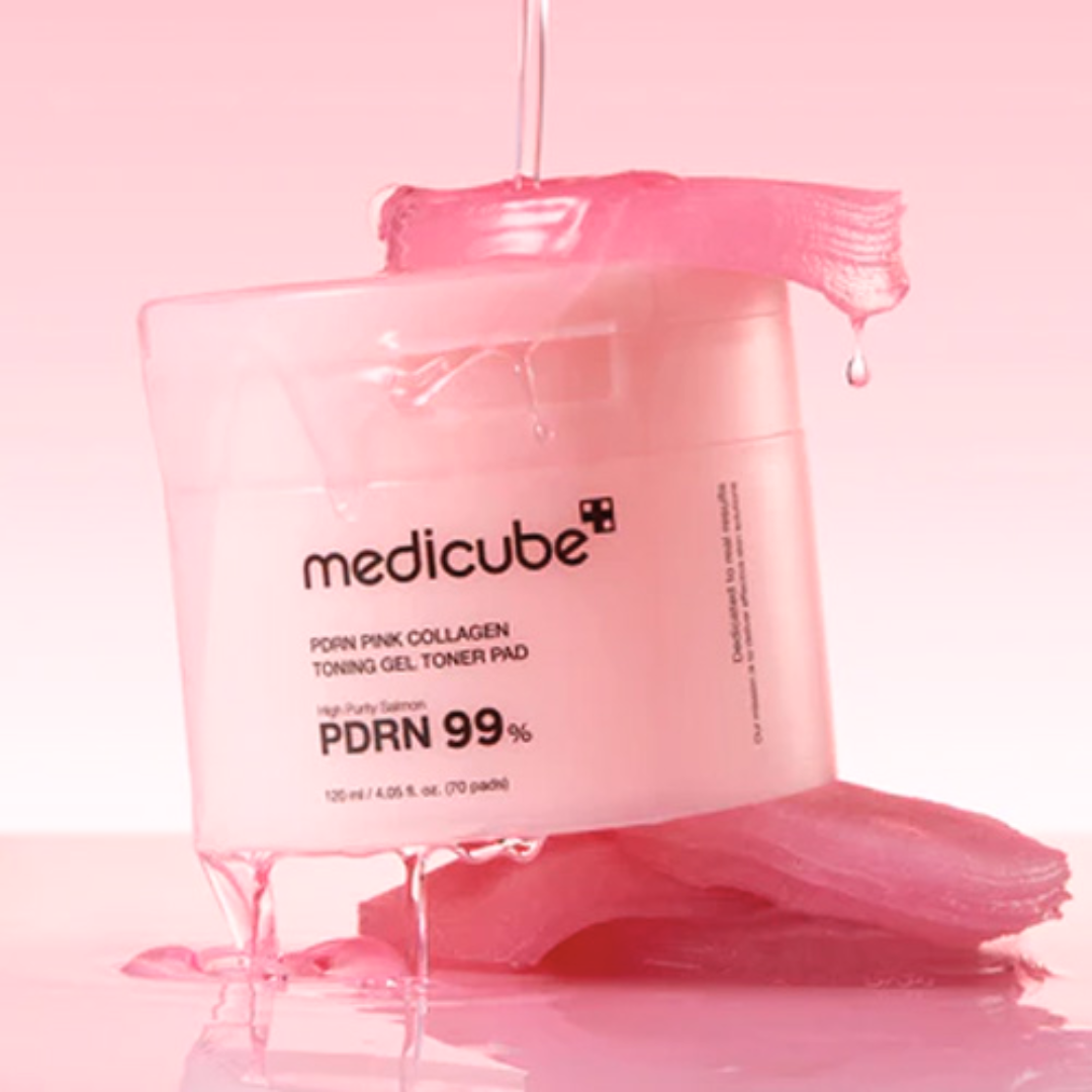 Toner Pad - Medicube PDRN Pink Collagen Toning Gel Toner Pad