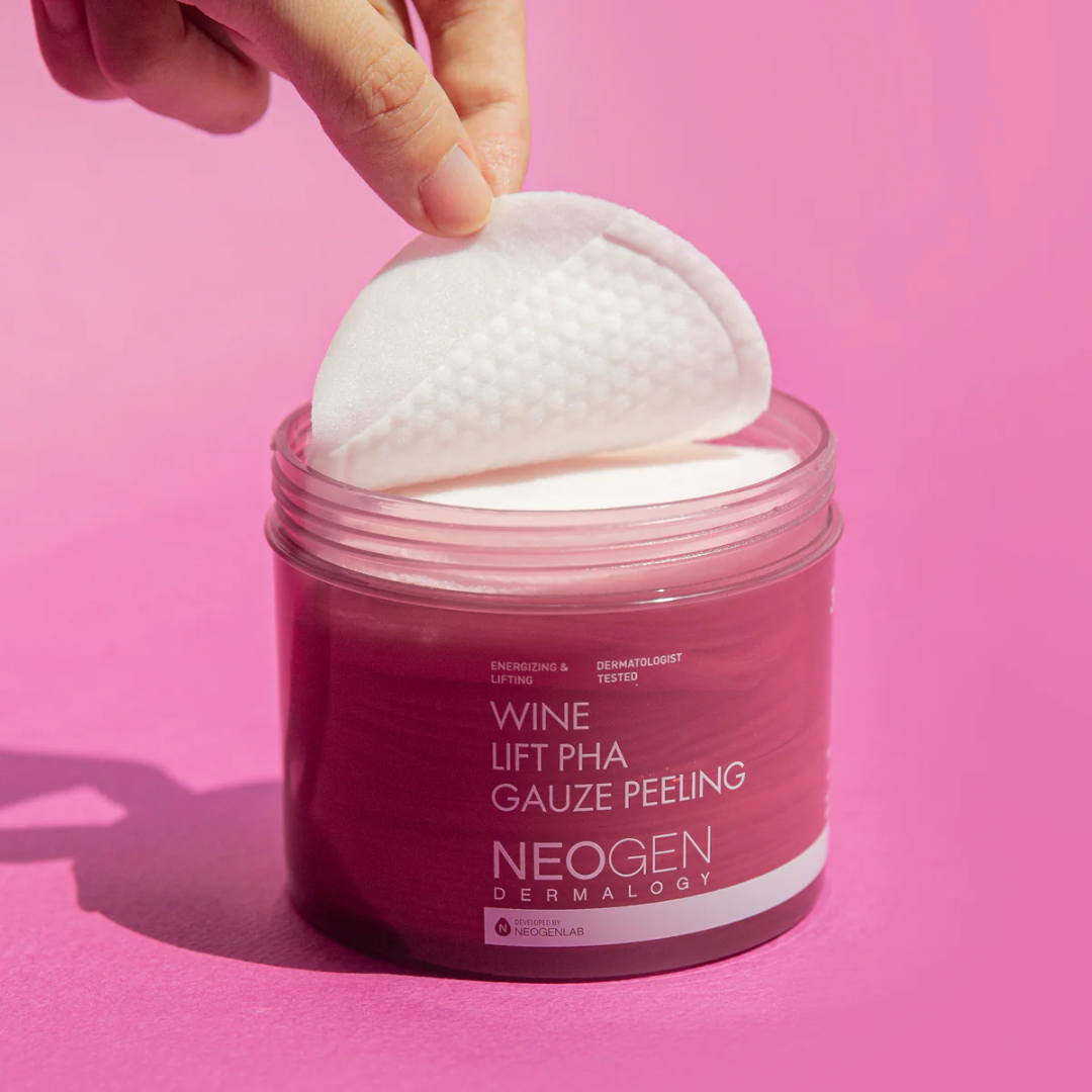 Exfoliator - Neogen Wine Lift PHA Gauze Peeling