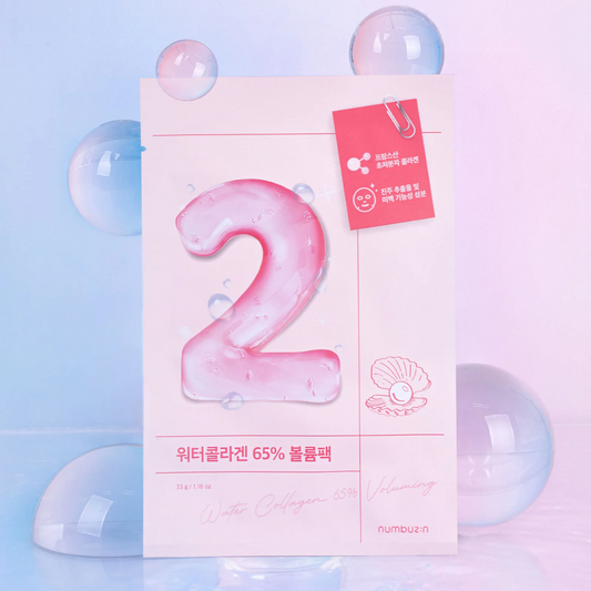 Sheet Mask - Numbuzin No. 2 Water Collagen 65% Volumizing 1pc