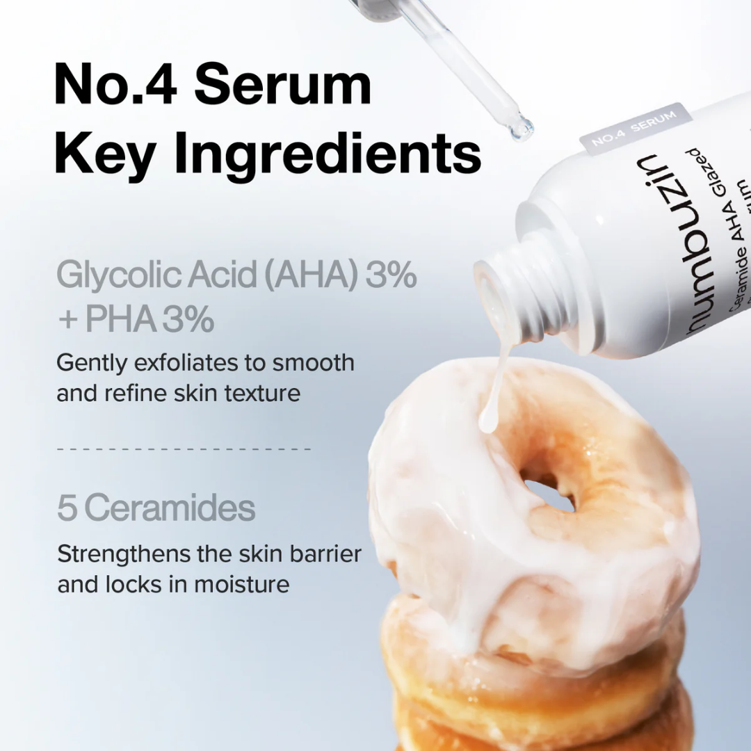 Serum - Numbuzin No.4 Ceramide AHA Glazed Skin Prep Serum