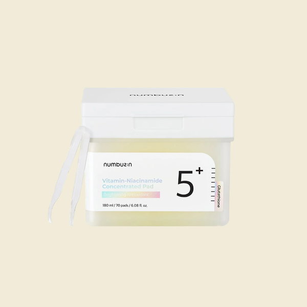 Toner - Numbuzin No.5 Vitamin Niacinamide Concentrated Toner Pad