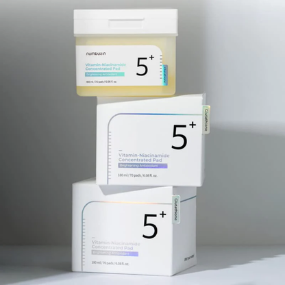 Toner - Numbuzin No.5 Vitamin Niacinamide Concentrated Toner Pad