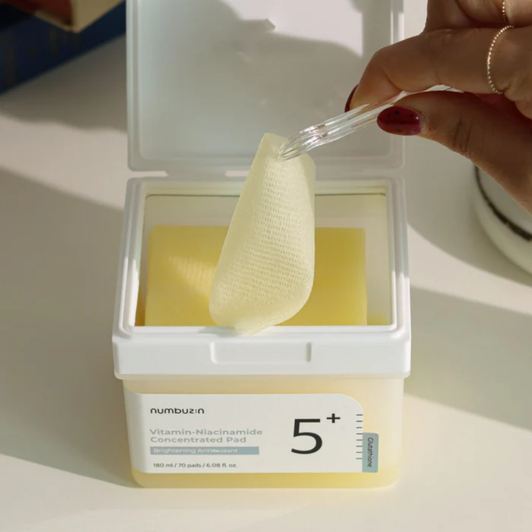Toner - Numbuzin No.5 Vitamin Niacinamide Concentrated Toner Pad