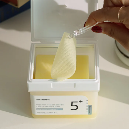Toner - Numbuzin No.5 Vitamin Niacinamide Concentrated Toner Pad