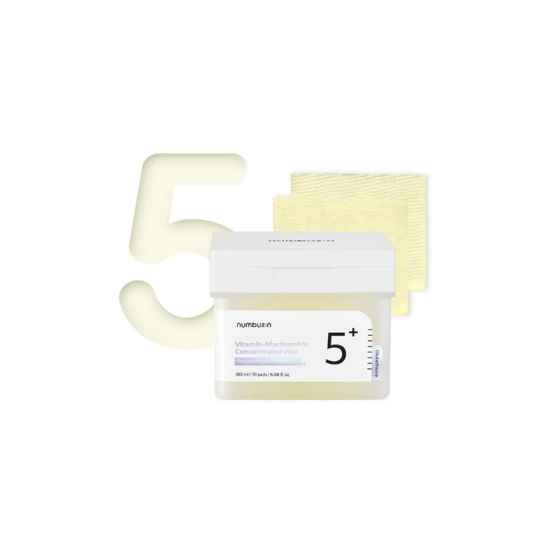 Toner - Numbuzin No.5 Vitamin Niacinamide Concentrated Toner Pad