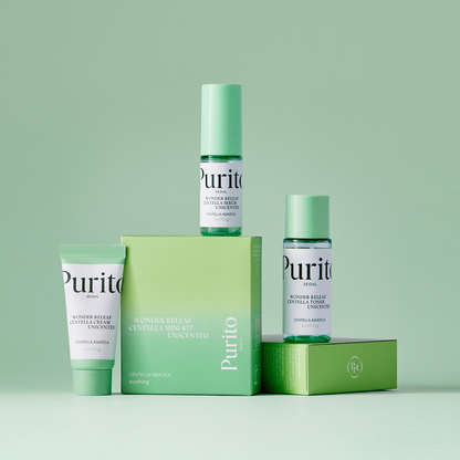 Trial Kit - Purito Wonder Relief Centella Mini Kit Unscented