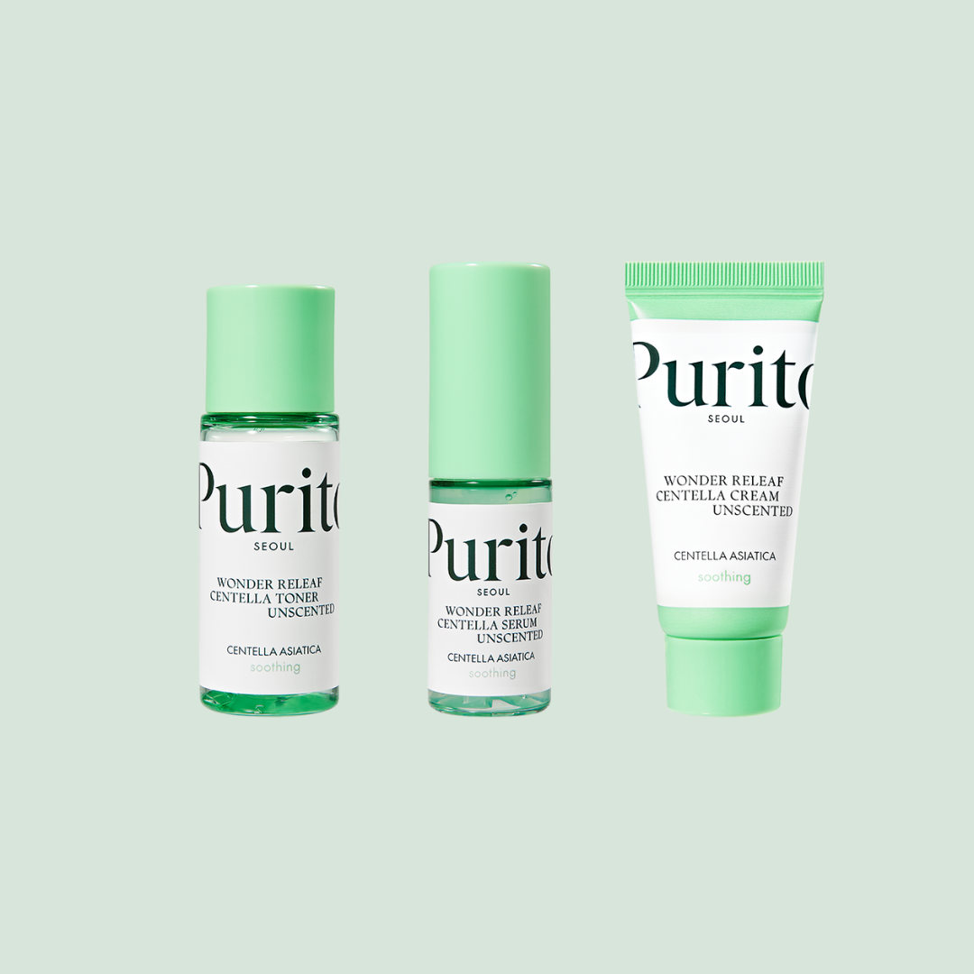 Trial Kit - Purito Wonder Relief Centella Mini Kit Unscented