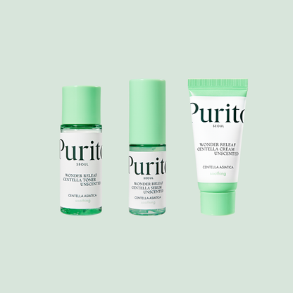 Trial Kit - Purito Wonder Relief Centella Mini Kit Unscented
