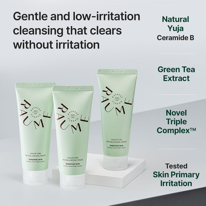 Foam Cleanser - Raume Cerafit Time pH Balancing Foam Cleanser
