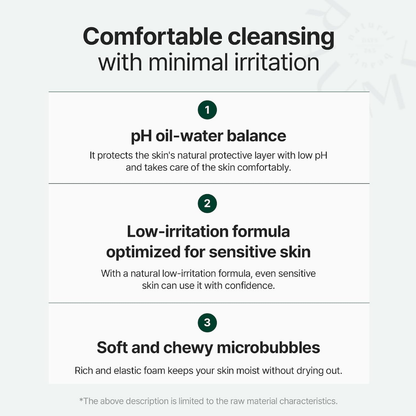 Foam Cleanser - Raume Cerafit Time pH Balancing Foam Cleanser