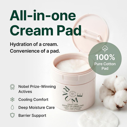 Toner Pad - Raume Cerafit Time Energy Up Cream Pad