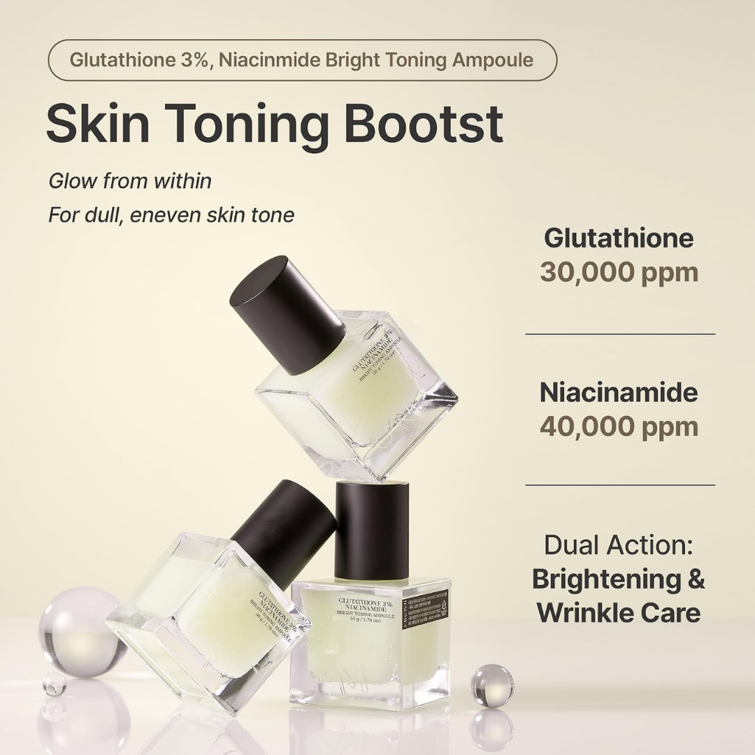 Ampoule - Raume 365 Glutathione 3% Niacinamide Bright Toning Ampoule