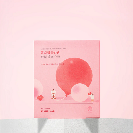 Sheet Mask - Round Lab Camellia Deep Collagen Firming Gel Mask 1pc