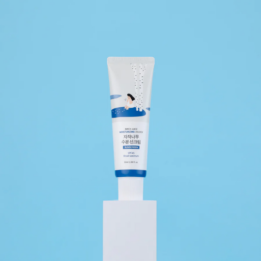 Sunscreen - Round Lab Birch Moisturizing Sunscreen UVLock SPF 45+ Broad Spectrum