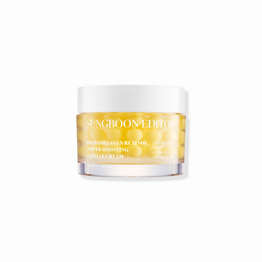 Moisturizer - Sungboon Editor Deep Collagen Retinol Power Boosting Capsule Cream