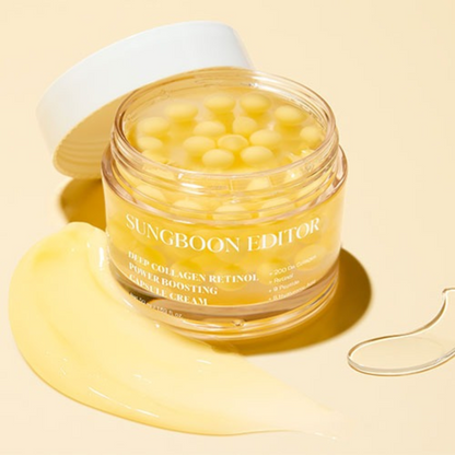 Moisturizer - Sungboon Editor Deep Collagen Retinol Power Boosting Capsule Cream