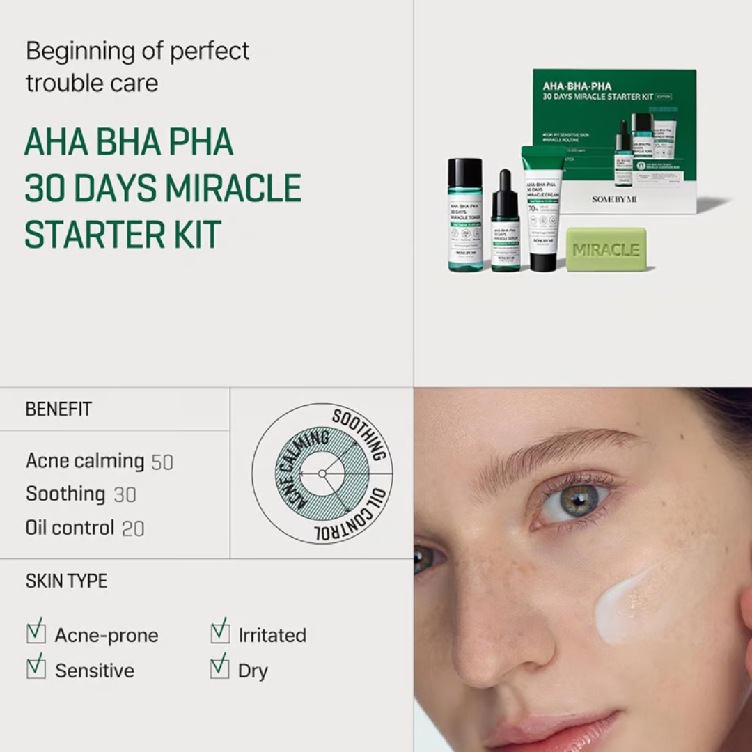 Some By Mi AHA BHA PHA 30-Days Miracle Starter Kit