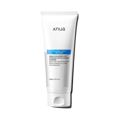 Cleansing Foam - Anua 8 Hyaluronic Acid Hydrating Gentle Foaming Cleanser