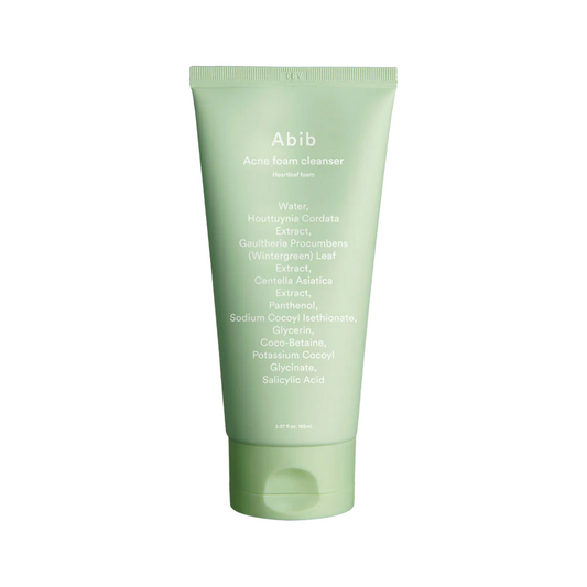 Cleansing Foam - Abib Heartleaf Acne Foam Cleanser