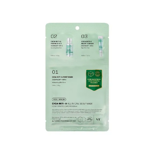 Sheet Mask - VT Cica Reti-A All In One 3 Step Mask 1pc