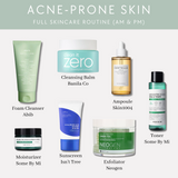 Full Skincare Routine for Acne-Prone Skin