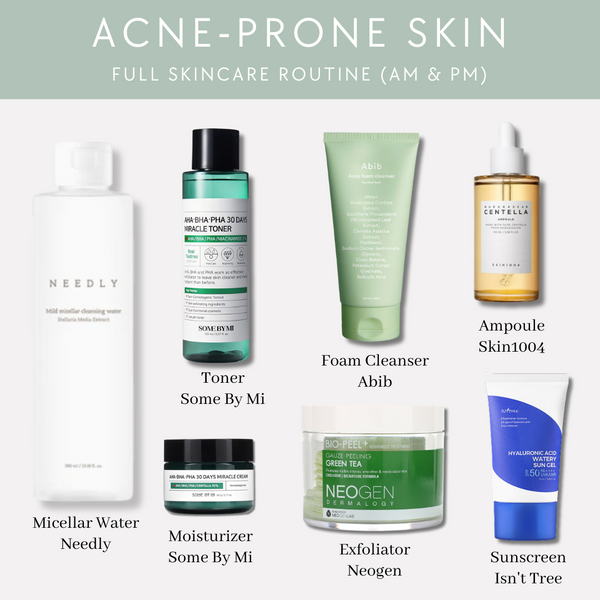 Korean Skincare Routine for Acne Prone Skin – Sokit Beauty