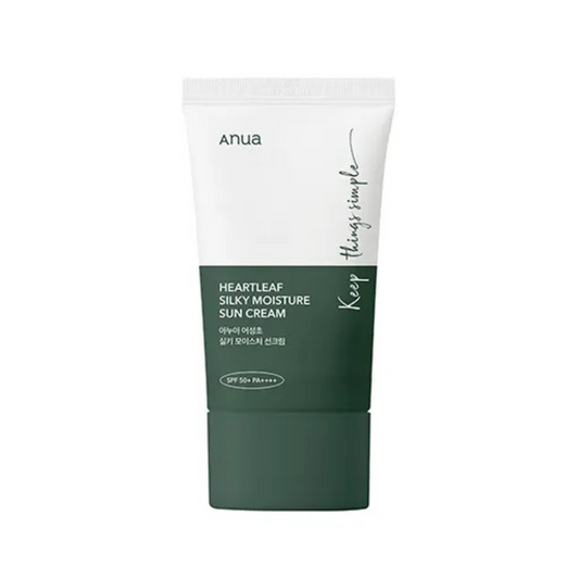 Sunscreen - Anua Heartleaf Silk Moisture Sun Cream