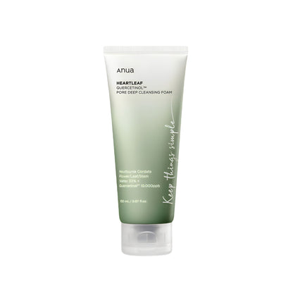 Cleansing Foam - Anua Heartleaf Quercetinol Pore Deep Cleansing Foam