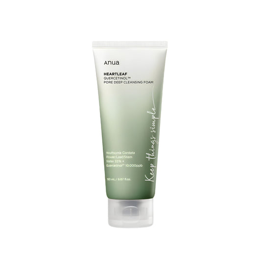 Cleansing Foam - Anua Heartleaf Quercetinol Pore Deep Cleansing Foam