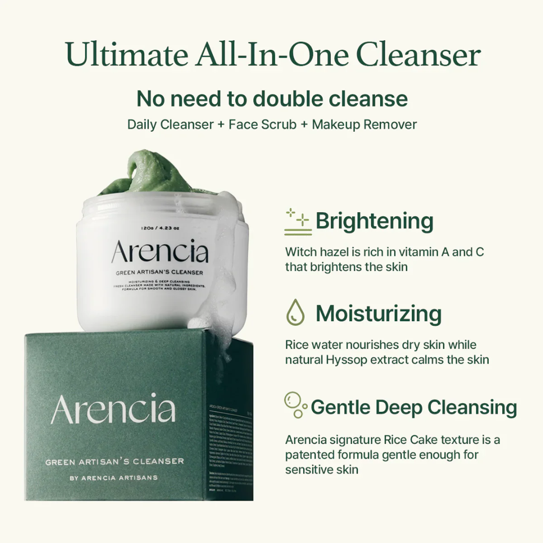 Cleansing Foam - Arencia Rice Mochi Cleanser